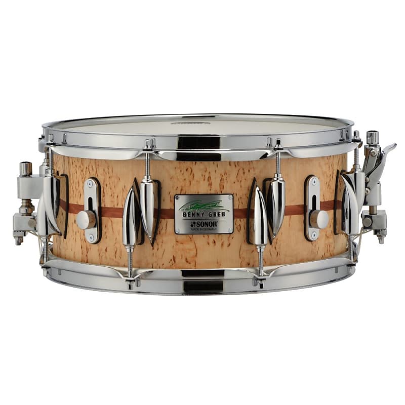 Sonor Benny Greb Signature 13x5.75" Beech Snare Drum image 1