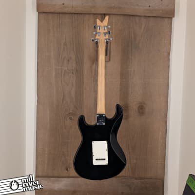 Dean S-Style Electric Guitar Black Used image 5