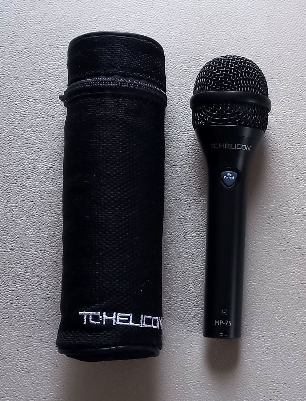 TC Helicon MP-75 Dynamic Microphone Mic Control | Reverb