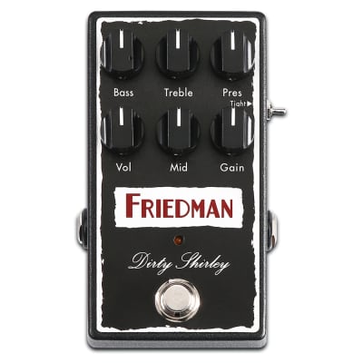 Friedman Dirty Shirley Overdrive True Bypass Guitar Effects Pedal Stompbox for sale