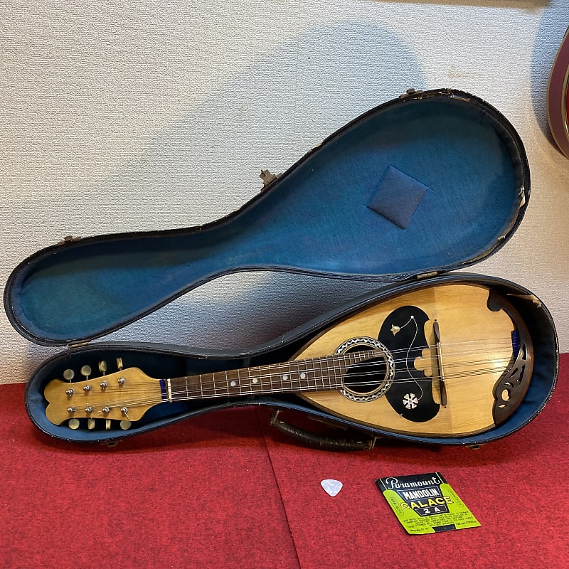 1956 Kunishima Bowl back Mandolin with original case, pick, string (Made in  Nagoya) | Reverb