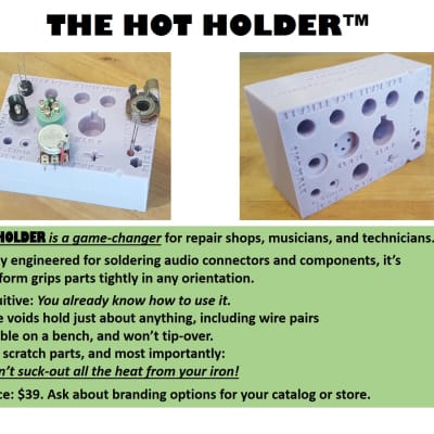 The Hot Holder: Soldering Iron Tools - 3rd Hand Replacement