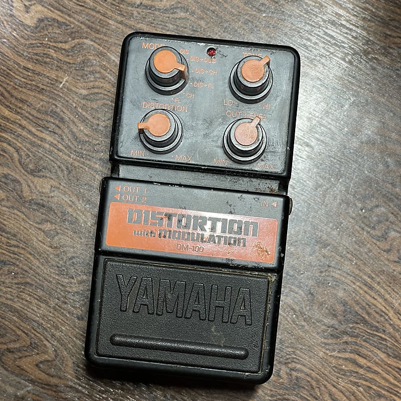 ギター YAMAHA DM-100 Distortion with Modulation yamaha #dm100 #distortion #modulation #guitarpedals