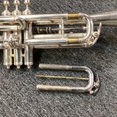 JW York & Sons Trumpet - Silver image 3