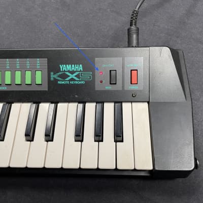 Buy used Yamaha KX-5 Remote Midi Controller - "Keytar" 1980s - Black