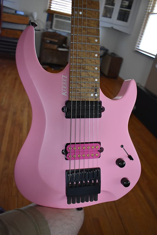 Kiesel Osiris ,Headless 7 string, Bare knuckle pickups, Nice