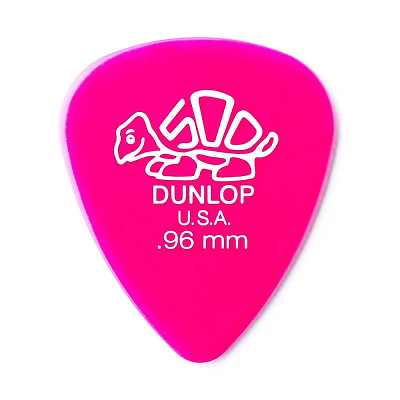 Dunlop 41R96 Delrin 500 Standard .96mm Guitar Picks (72-Pack) image 1