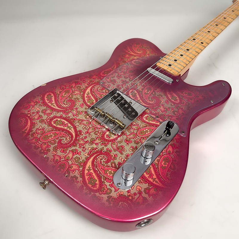 Early 1973 Tele Maple Neck with Paisley Tokai Body James Reverb