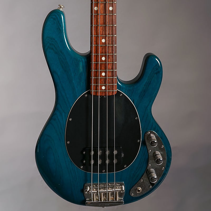 Ernie Ball Music Man Stingray 4 2EQ 1996 - Trans Teal