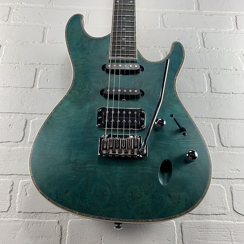 RARE Ibanez SA560MB-ABT Aqua Blue Flat (Made for European