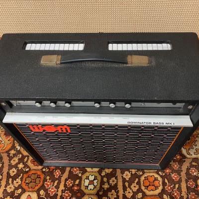 Vintage 1970s WEM Watkins Dominator Bass MK1 1x15 Valve Guitar Amplifier Combo image 7