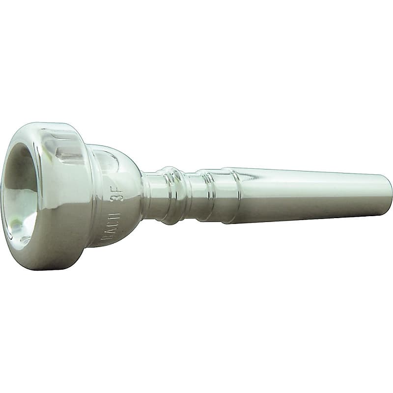 Bach Standard Series Trumpet Mouthpiece in Silver  3F image 1