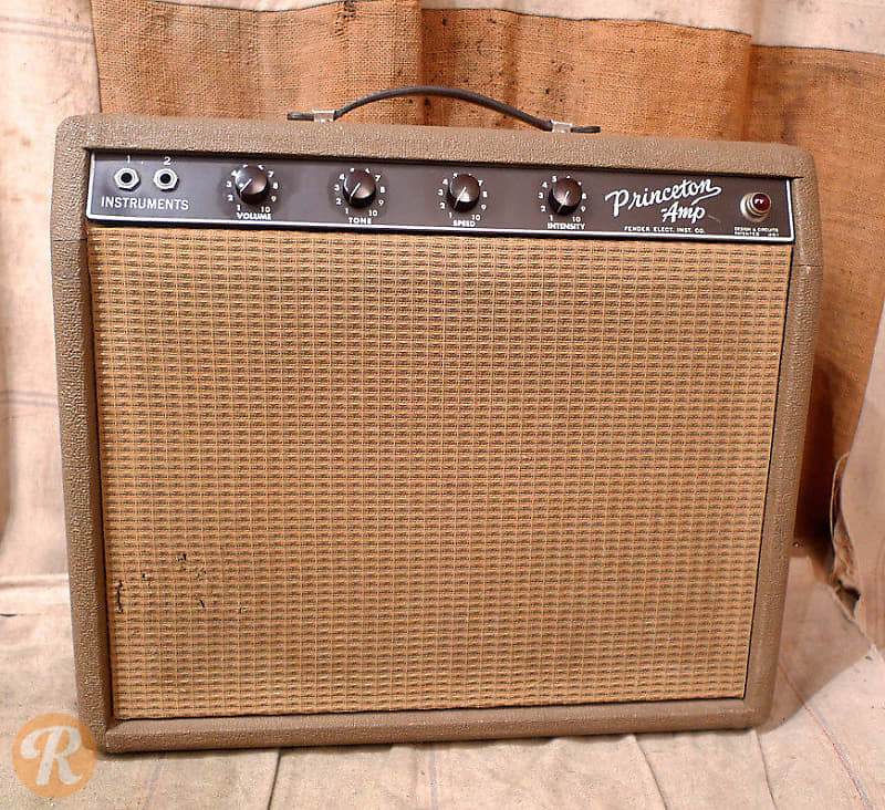 Fender Princeton 6G2 Brownface 12-Watt 1x10" Guitar Combo 1961 - 1963 image 3