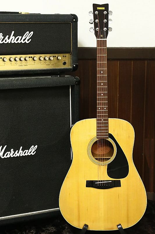 Vintage 1980's made Yamaha Acoustic Guitar FG-151B Orange Label Made in  Japan