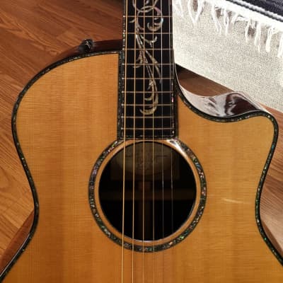 Taylor Presentation Series Grand Auditorium PS14ce - 2011 Cocobolo Acoustic-Electric *Hard to find* image 9