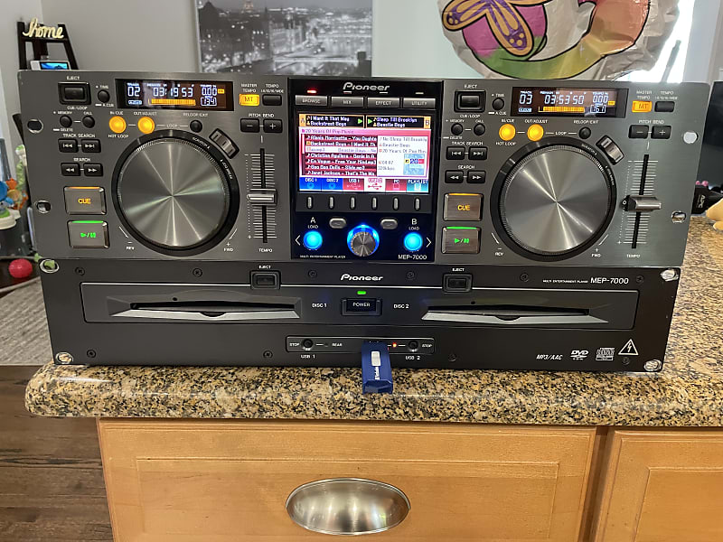 Pioneer MEP-7000 Dual CD MP3 DVD USB Midi Twin Professional