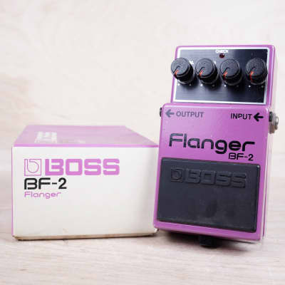箱付き/BOSS BF-2 Flanger Boss BF-2 Flanger Guitar Base Effect Pedal Analog Japan BF2
