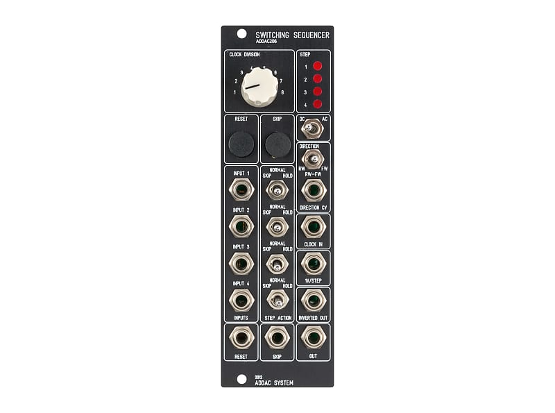 ADDAC System ADDAC206 Switching Sequencer