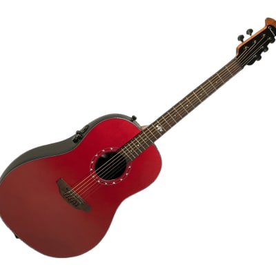 Ovation Ultra 1516VRM A/E Guitar - Vampira Red image 1