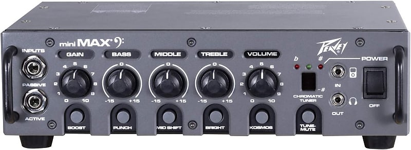Peavey MiniMAX 500W Lightweight Bass Head | Reverb