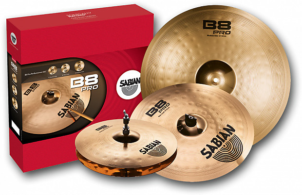 Sabian B8 Pro Performance Pack 14/16/20" Cymbal Set image 1