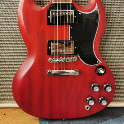 Epiphone 1961 Les Paul SG Standard 2023 - Aged Sixties Cherry image 6