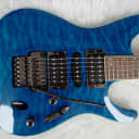 Ibanez S6570Q-NBL S Prestige Series HSH Quilted Maple Top Electric Guitar w/ Tremolo Natural Blue