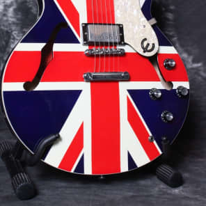 2002 Epiphone Noel Gallagher Archtop Union Jack SuperNova