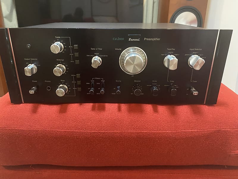 Vintage Sansui CA-2000 Stereo Pre-Amplifier PERFECT CONDITION | Reverb