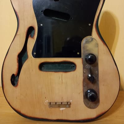 Jolana Iris Bass Guitar Czechoslovakian Telecaster Project Vintage and Rare for sale