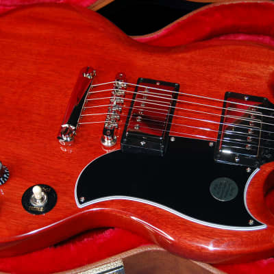 NEW! 2020 Gibson SG Standard '61 Stop Tail - Vintage Cherry Finish - Authorized Dealer - CASE image 7