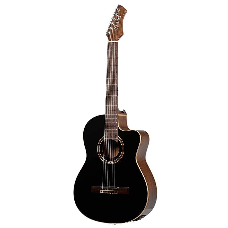 Ortega RCE238SN-BKT Performer Series Solid Top Slim Neck Acoustic