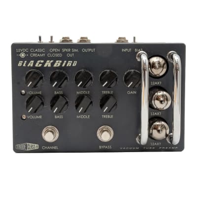 Effectrode - SR-71 Blackbird - Tube Preamp Pedal - w/ PSU