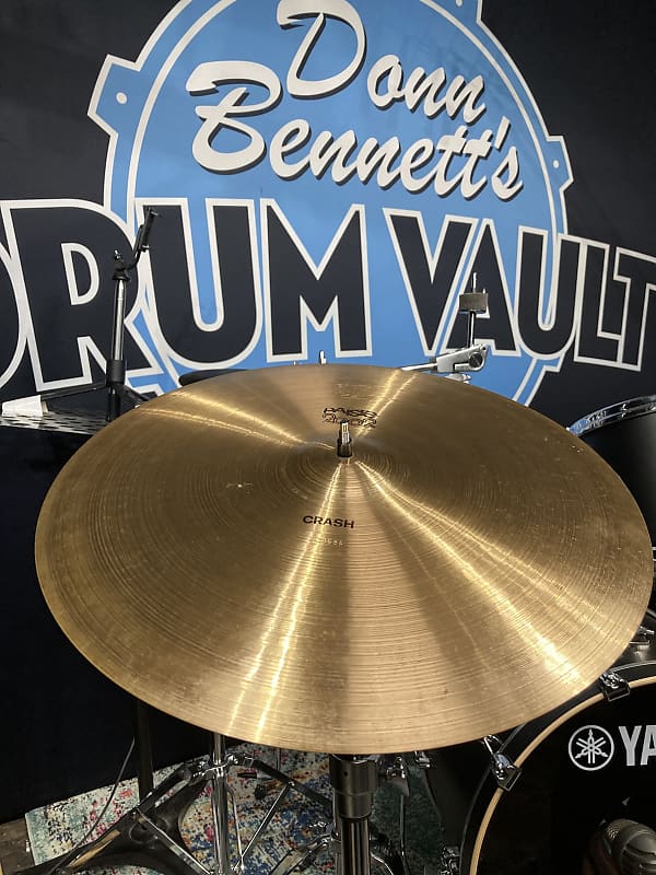 David Garibaldi's Tower of Power, Paiste 18" 2002 Series, Black Letter Crash Cymbal, 1750g 1978 image 1