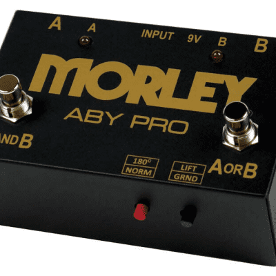 Morley ABY Pro Selector Switch Guitar Pedal for sale