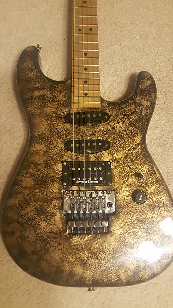 独特な Tom Reverb | Black/Gold 1989 pro-am Anderson ギター