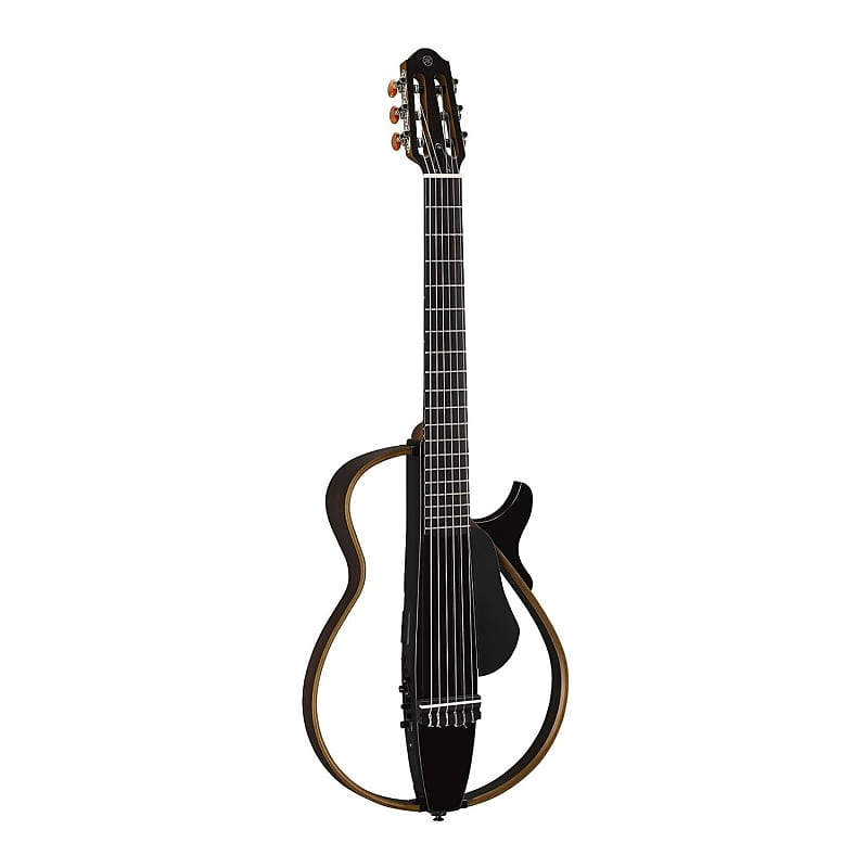 Yamaha SLG200N 6-Nylon String Guitar (Right-Handed, Translucent Black) image 1
