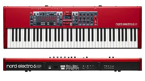 Nord Electro 6 HP73 Hammer Action 73-Key Digital Piano 2018 - 2022 - Red image 1