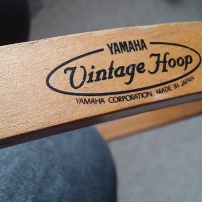 Yamaha Vintage Wood 13" Drum Hoop  6 Hole Tom Snare image 1