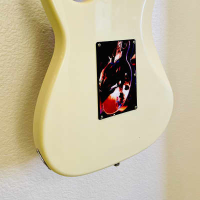 Ibanez RX-60 Double Cut Super Strat Style HSS One Piece Maple Neck 1995 - Ivory image 14