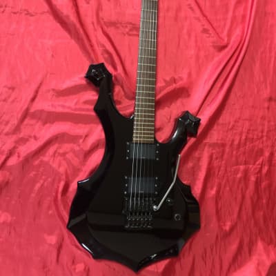 EDWARDS DIR EN GREY 薫モデルE-K-GA/TM DUNCAN EDWARDS Artist Series E-K-GA TM Kaoru Model Black Blue Skull