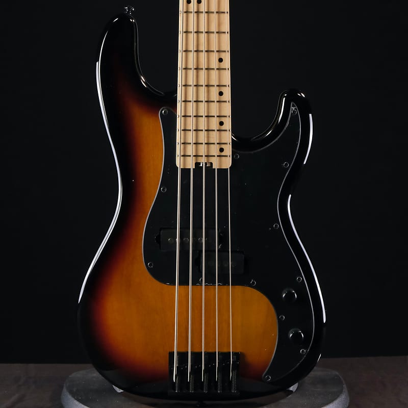 USED Schecter P-5 5-string Bass - 3-tone Sunburst | Reverb