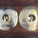 USED Zildjian Z Custom 14" Dyno Beat Hi-Hat Cymbals (Pair)