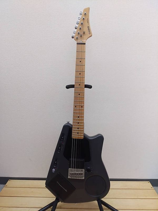 Casio EG-5 Used Eleking Guitar Electric   Black Musical Instruments from Japan, Like New, Tested image 1