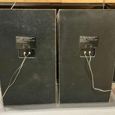 Vintage MCS Model 683-8223 3-Way Bass Reflex Speakers; Tested image 7