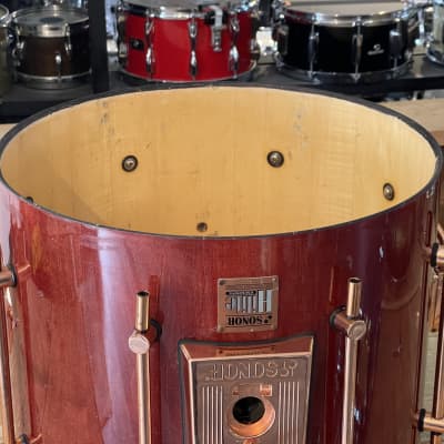 Sonor Hilite Exclusive Red Maple Bop Kit 10/12/14/18 image 23