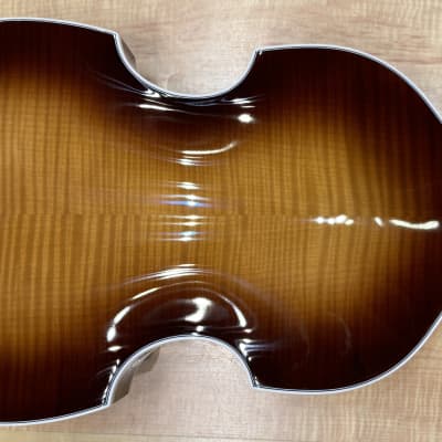 Hofner Violin Beatle Bass '63 Limited Edition 60th Anniversary Edition 2023 - Dark Sunburst image 5