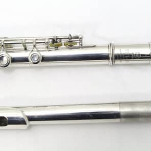 YAMAHAヤマハ フルート YFL43 SILVER Yamaha silver flute YFL-43 Nippon Gakki | eBay