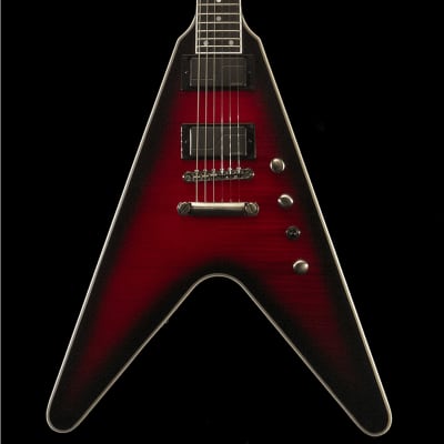 Epiphone Dave Mustaine Prophecy Flying V Aged Guitar in Aged Dark Red for sale