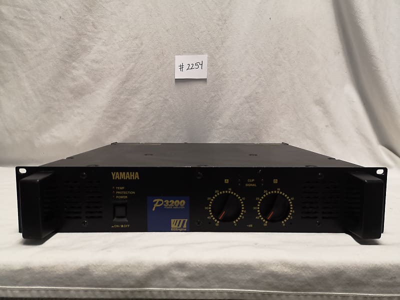 Yamaha P3200 2 Channel Professional Power Amplifier #2254 Good Used Working  Condition Amplifier